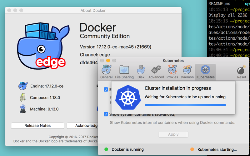 Docker For Mac Kubernetes Dashboard